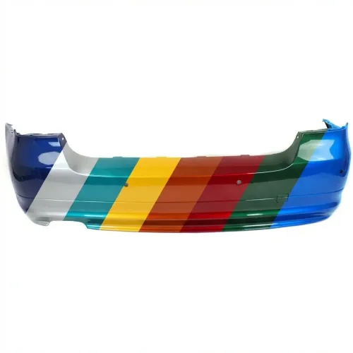 BMW BMW 3 (SEDAN)  REAR BUMPER COVER PRIMED (3.0L WO/TURBO)( WO/M )(W/SENSOR) OEM#51127202706 2009-2011 PL#BM1100217