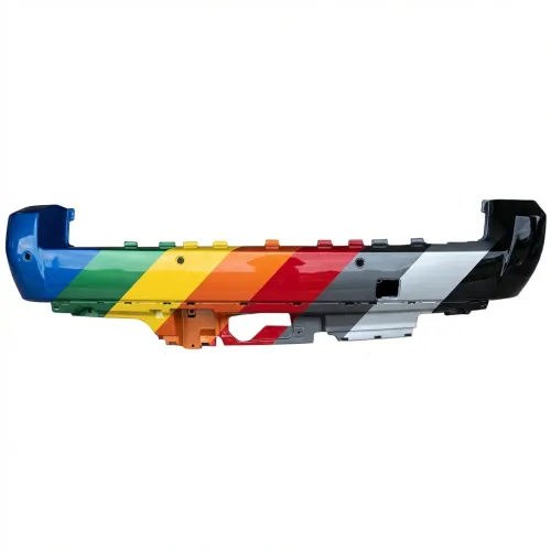 BMW BMW X3 REAR BUMPER COVER PRIMED (W/ SENSOR)(WO/M PKG) **CAPA** OEM#51123423777 2007-2010 PL#BM1100221C
