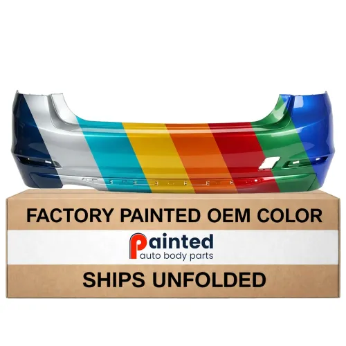 2012-2015 BMW 328i Rear bumper CAPA  OEM# 51127312731 PL# BM1100241C