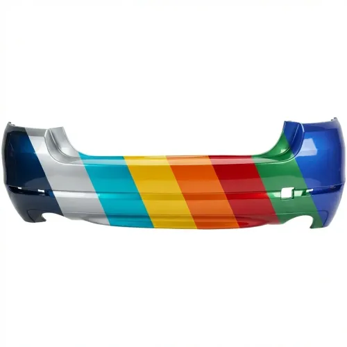 BMW BMW 5 SERIES (SEDAN) REAR BUMPER COVER PRIMED (WO/SENSOR)(535i WO/M PKG) OEM#51127238529 2011-2013 PL#BM1100244