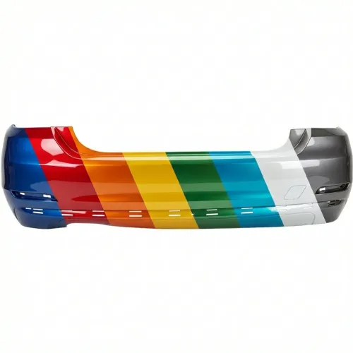 BMW BMW 4 (2DOORS/COUPE)  REAR BUMPER COVER PRIMED (428i/430i)(WO/SENSOR)(MODERN/SUXURY/SPORT) OEM#51127363306 2014-2017 PL#BM1100284