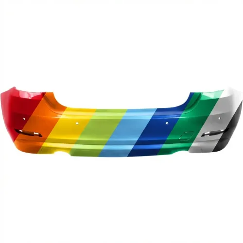 BMW BMW 4 (2DOORS/CONV)  REAR BUMPER COVER PRIMED (435i/440i)(W/ SENSOR)(STANDARD) OEM#51127363303 2014-2017 PL#BM1100287