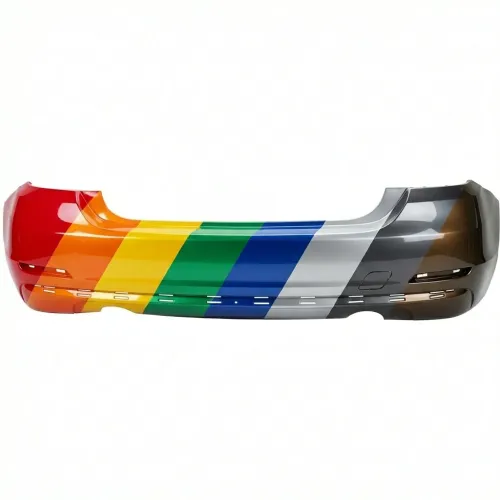 BMW BMW 4 (2DOORS/CONV)  REAR BUMPER COVER PRIMED (435i/440i)(WO/SENSOR)(MODERN/SUXURY/SPORT) OEM#51127363308 2014-2017 PL#BM1100288
