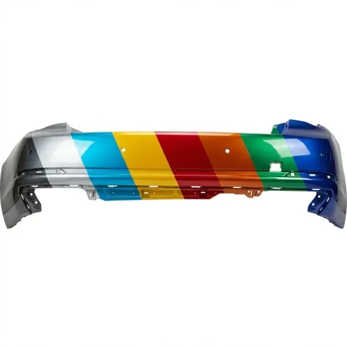 BMW BMW 7 SERIES  (EXC 750 HYBRID) REAR BUMPER COVER PRIMED (WO/M PKG)(W/SENSOR) OEM#51127311354 2013-2015 PL#BM1100305