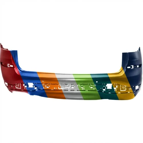 BMW BMW X3 REAR BUMPER COVER PRIMED (WO/M PKG; W/SENSOR; WO/X-LINE PKG)**CAPA** OEM#51127392992 2015-2017 PL#BM1100308C