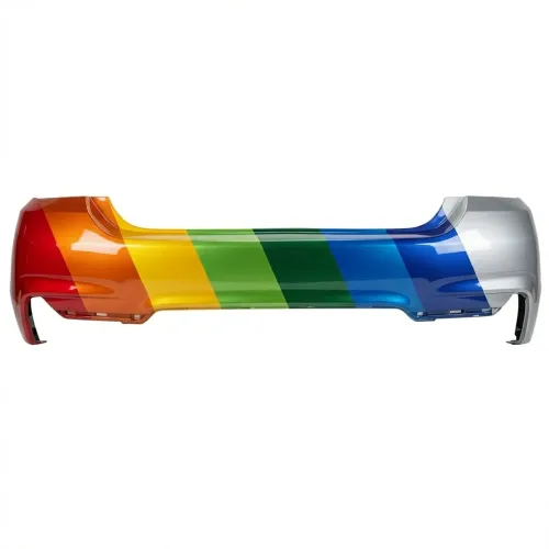 BMW BMW 4 (4DOORS) REAR BUMPER COVER PRIMED (W/ SENSOR)(WO/PK ASSIST)(W/ M SPORT) OEM#51128062246 2015-2020 PL#BM1100326