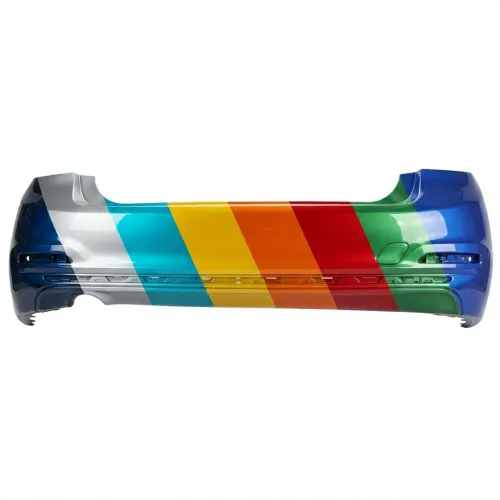 BMW BMW 3 (SEDAN)  REAR BUMPER COVER PRIMED GRAY (320i/328d)(EXC STANDARD LINE)(WO/SENSOR)(WO/M SPORT)**CAPA** OEM#51127384599 2016-2018 PL#BM1100347C