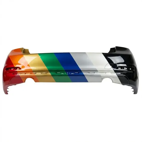BMW BMW 3 (SEDAN)  REAR BUMPER COVER PRIMED (340i)(LUXURY/SPORT/SHADOW)(WO/M SPORT)(WO/SENSOR) OEM#51127384607 2012-2018 PL#BM1100349