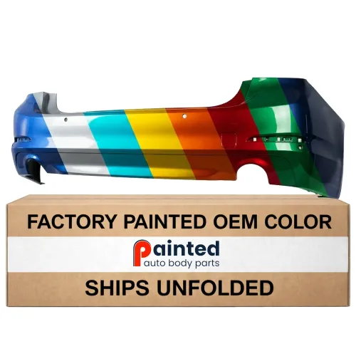 2017-2020 BMW 530e / 530i Rear bumper OEM# 51127475593 PL# BM1100373