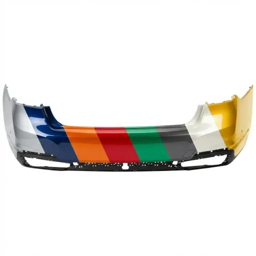 BMW BMW 7 SERIES  (G11/G12) REAR BUMPER COVER PRIMED (W/PARK DISTANCE CONTROL)(740i/750i/750iL)(WO/M PKG) OEM#51129466568 2020-2022 PL#BM1100447
