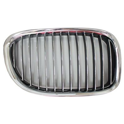 BMW BMW 7 SERIES HYBRID ( 750 HYBRID) GRILLE RIGHT (Passenger Side) CHR/BLK (WO/NIGHT VISION) OEM#51117184152 2011-2012 PL#BM1200197