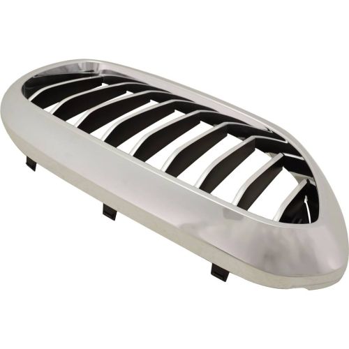 BMW BMW 5 SERIES (SEDAN)  GRILLE RIGHT (Passenger Side) CHROME/BLACK (WO/M PKG)(WO/NIGHT VISION)(WO/LUXURY) OEM#51137383520 2017-2020 PL#BM1200295
