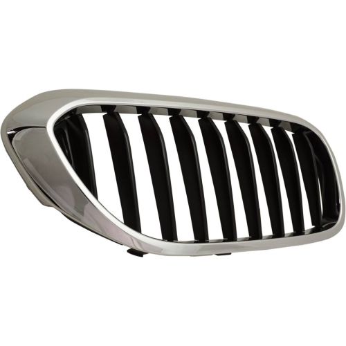 BMW BMW 5 SERIES (SEDAN)  GRILLE RIGHT (Passenger Side) CHROME/BLACK (530/540 W/M PKG)(WO/NIGHT VISION) OEM#51137390864 2017-2020 PL#BM1200299