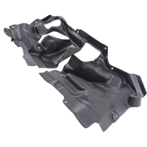 BMW BMW 5 SERIES (SEDAN) FRONT SPLASH SHIELD SIDE RIGHT (Passenger Side) (ENG UNDER CVR) OEM#51757185169 2011-2016 PL#BM1228166