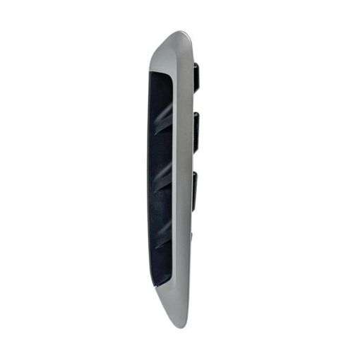 BMW BMW X3 FENDER VENT INSERT RIGHT (Passenger Side) SATIN-CHROME/BLACK OEM#51137418606 2018-2024 PL#BM1267108