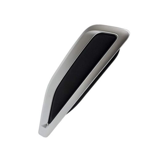BMW BMW X5 (40i/45e/50i/M50i) FENDER VENT TRIM RIGHT (Passenger Side) SATIN-CHROME/TXT-BLACK OEM#51747471974 2019-2023 PL#BM1267112