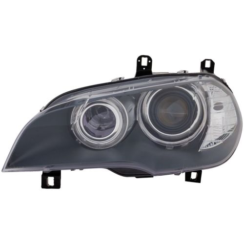 BMW BMW X5 HEAD LAMP UNIT LEFT (Driver Side) (Xenon)(Lens & Housing)(EXC M) OEM#63117289001 2007-2010 PL#BM2518114