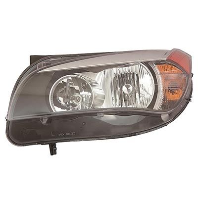 BMW BMW X1  HEAD LAMP UNIT LEFT (Driver Side) (HALOGEN)**CAPA** OEM#63117290237 2013-2015 PL#BM2518151C
