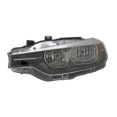 BMW BMW 3 (SEDAN) HEAD LAMP LEFT (Driver Side) (HALOGEN) (WO/LOGO) OEM#63117365599 2016-2018 PL#BM2518166