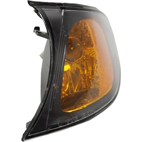 BMW BMW 3( i/xi ) (SEDAN/WAGON) CORNER LAMP UNIT LEFT (Driver Side) (AMBER SIGNAL W/BLACK BASE) **CAPA** OEM#63137165859 2002-2005 PL#BM2520109C