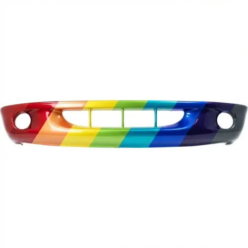 DODGE TRUCKS & VANS DAKOTA/PU FRONT BUMPER COVER LOWER PRIMED (W/ FOG) OEM#5013071AB 1997-2000 PL#CH1000291