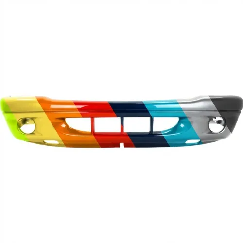 DODGE TRUCKS & VANS DAKOTA/PU FRONT BUMPER COVER PRIMED (1PC BUMPER )(W/ FOG) OEM#5083107AA 2001-2004 PL#CH1000309