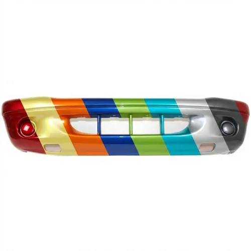 DODGE TRUCKS & VANS DAKOTA/PU  FRONT BUMPER COVER TOP-TXT/LWR-PRM (1PC BMP)(WO/FOG) OEM#5073022AB 2001-2004 PL#CH1000392