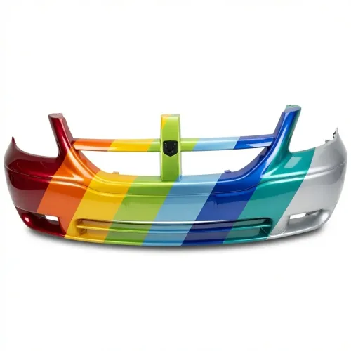 DODGE TRUCKS & VANS CARAVAN FRONT BUMPER COVER PRIMED (W/O FOG) **CAPA** OEM#5139117AA 2005-2007 PL#CH1000431C