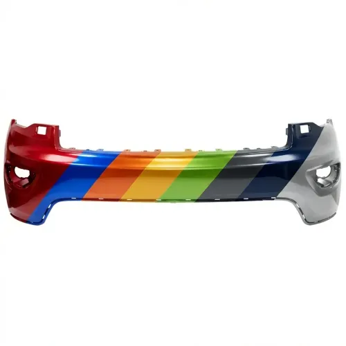 JEEPVEHICLE GRAND CHEROKEE / GRAND CHEROKEE WK FRONT BUMPER COVER UPPER PRIMED (W/WASH(WO/SENSOR)(LAR/LTD/OVERL/ALT/UPLA/TRAIL)**CAPA** OEM#68333496AA 2017-2021 PL#CH1014130C
