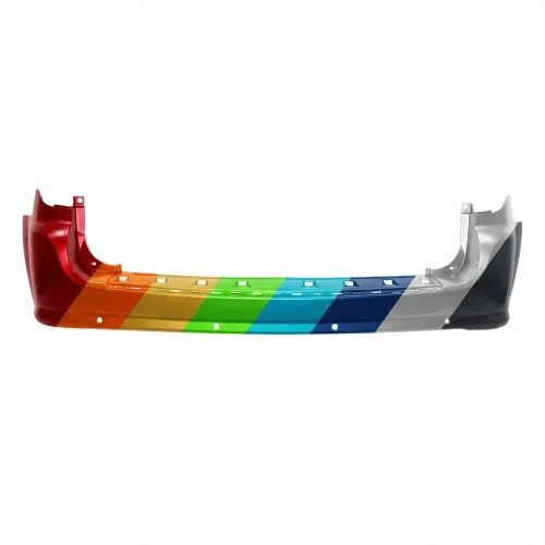 DODGE TRUCKS & VANS GRAND CARAVAN REAR BUMPER COVER PRIMED (W/ PARK SENSOR) OEM#68125725AB (P) 2011-2020 PL#CH1100970