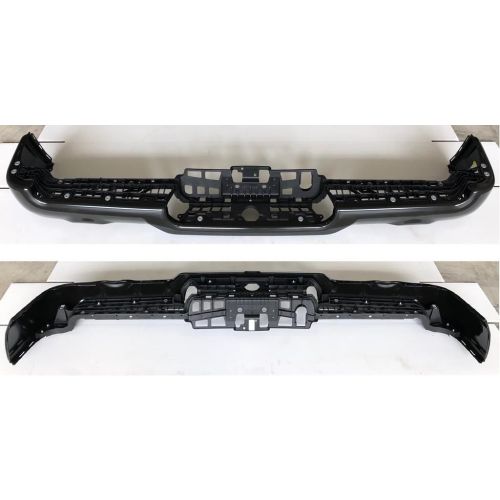 DODGE TRUCKS & VANS DODGE/PU  (R1500) REAR STEP BMP FACE BAR BLACK/PTM (DUAL EXHAUST) OEM#68404438AB 2019-2022 PL#CH1102383