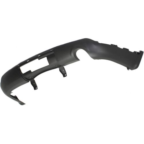 DODGE TRUCKS & VANS DURANGO REAR BUMPER COVER LOWER TEXT-BLK (SINGLE EXHAUST) **CAPA** OEM#68260787AA 2014-2024 PL#CH1195111C
