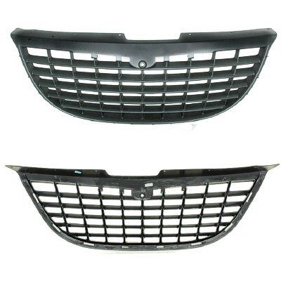 CHRYSLER TOWN & COUNTRY GRILLE DARK GRAY (W/ 113" WB) OEM#4857339AA 2004 PL#CH1200237