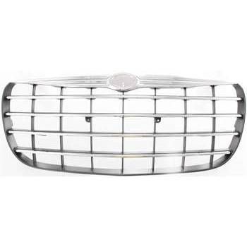 CHRYSLER SEBRING/SEDAN  GRILLE CHROME/BLACK OEM#4805892AC 2004-2006 PL#CH1200286