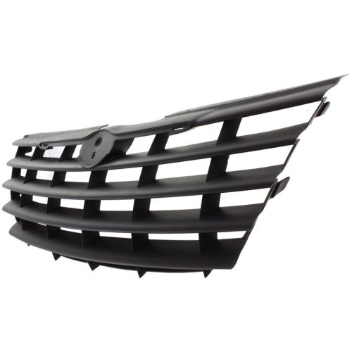 CHRYSLER TOWN & COUNTRY GRILLE GRAY (W/ 113" WB) (W/O CHROME Medallion) OEM#4857956AA 2005-2007 PL#CH1200294