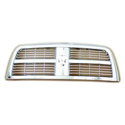 DODGE TRUCKS & VANS DODGE/PU  (R2500/3500) GRILLE CHROME W/CHROME INNER OEM#68001468AB 2010-2012 PL#CH1200335