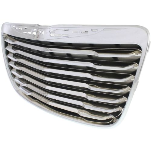CHRYSLER 300 GRILLE CHROME FRAME/CHR/BLK INNER BAR (EXC SRT-8) OEM#68127942AE 2011-2014 PL#CH1200351
