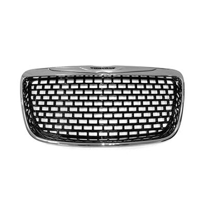 CHRYSLER 300 GRILLE BLACK W/CHR FRAME (SRT-8) OEM#1SF04SZ0AA 2012-2014 PL#CH1200386