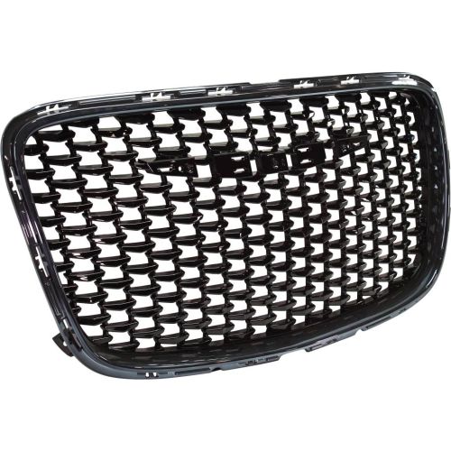CHRYSLER 300 GRILLE BLACK (S MODEL)**CAPA** OEM#5SW18DX8AE 2015-2023 PL#CH1200393C