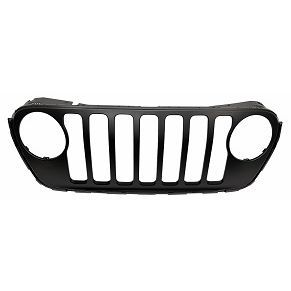 JEEPVEHICLE WRANGLER (JL) GRILLE (W/RING INSERT) OEM#68457102AA 2018-2023 PL#CH1200445