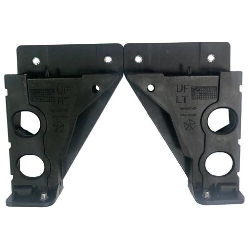 CHRYSLER 200 SEDAN RADIATOR SUPPORT LOWER BRACKET SET(2PCS) OEM#68376655AA 2015-2017 PL#CH1225324