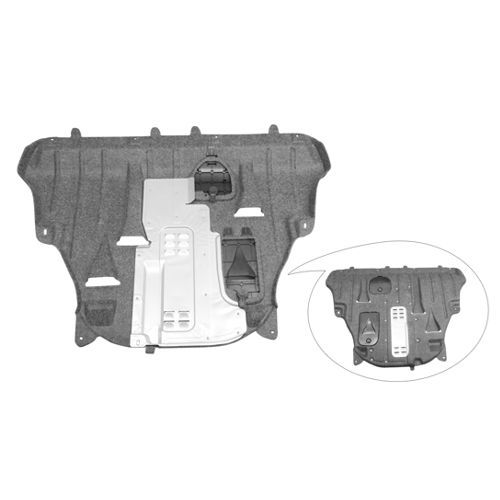JEEPVEHICLE CHEROKEE  FRONT SPLASH SHIELD (BELLY PAN COVER)FWD **CAPA** OEM#68102261AG 2015-2018 PL#CH1228156C