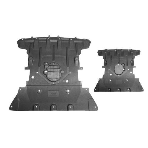 JEEPVEHICLE GRAND CHEROKEE L (3 ROW SEATS) FRONT SPLASH SHIELD ENG UNDER CVR)(2.0/3.6L OVERLAND) **CAPA** OEM#68447798AE 2021-2024 PL#CH1228179C