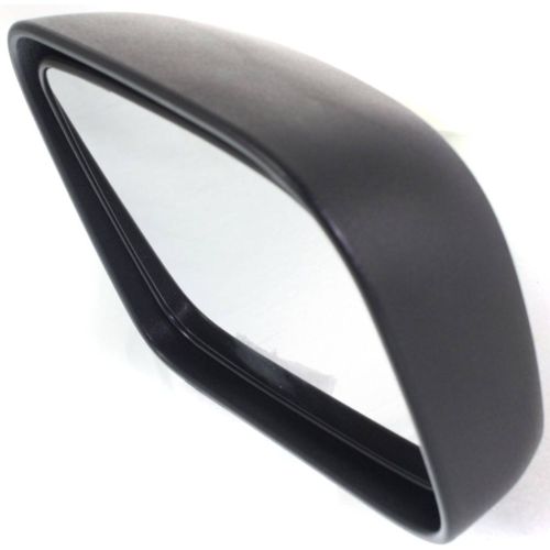 JEEPVEHICLE WRANGLER  DOOR MIRROR LEFT (Driver Side) MANUAL (BLACK)(FULL DOOR TYPE) OEM#55395061AD 2003-2006 PL#CH1320259