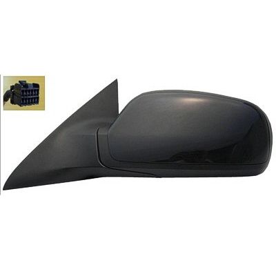 CHRYSLER PACIFICA DOOR MIRROR POWER/HEATED LEFT (Driver Side) (W/O DIMMING)(SMOOTH BLK) OEM#1CK71TZZAB 2006-2008 PL#CH1320298