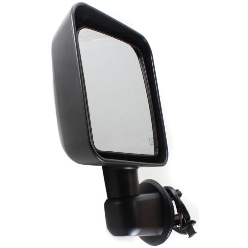 JEEPVEHICLE WRANGLER  (JK) DOOR MIRROR LEFT (Driver Side) PWR/HTD (TXT) OEM#5182175AB 2011-2013 PL#CH1320319