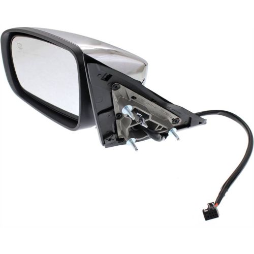 CHRYSLER 300 DOOR MIRROR LEFT (Driver Side) PWR/HTD/M-FOLD (CHR)(10H5P) OEM#57010337AG-PFM 2011-2019 PL#CH1320341