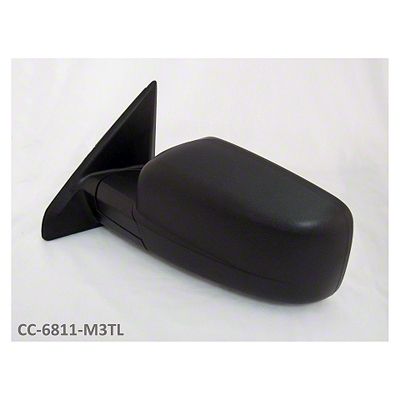 DODGE TRUCKS & VANS DODGE/PU  (R2500/3500) DOOR MIRROR LEFT (Driver Side) MANUAL (W/SENSOR)(WO/TOW)(TEX) OEM#68462821AA 2013-2018 PL#CH1320353