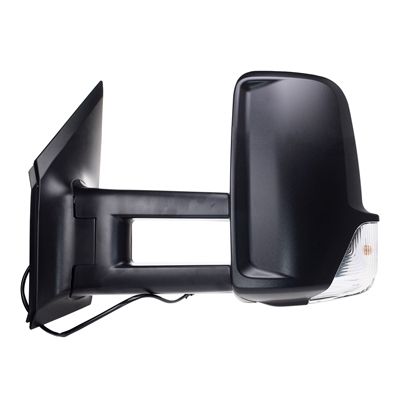 DODGE TRUCKS & VANS SPRINTER DOOR MIRROR LEFT (Driver Side) PWR/HTD/SIGNAL (EXTENDED TYPE) OEM#68096028AA-PFM 2007-2009 PL#CH1320369