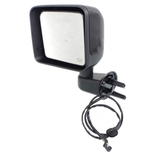 JEEPVEHICLE WRANGLER  (JK) DOOR MIRROR LEFT (Driver Side) PWR/HTD (PTM) OEM#5VJ77DX8AB 2015-2018 PL#CH1320393